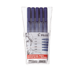 Combo bút vẽ Drawing Pen SWN-DR-S5N-B (BLACK) (5 cây/bộ)