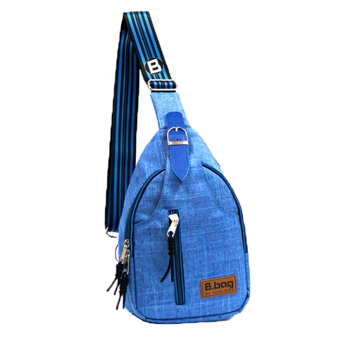 Túi đeo chéo bụng T-23-007 màu xanh dương nhạt