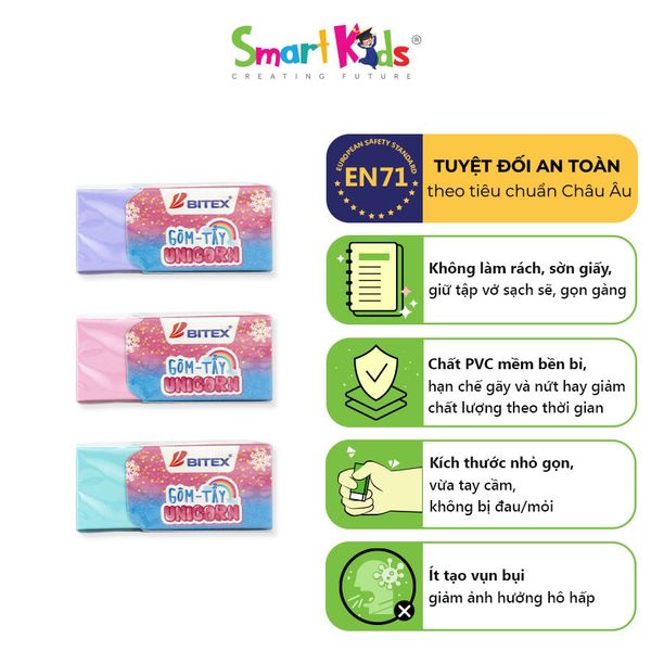 Gôm Smartkids Unicorn ER17