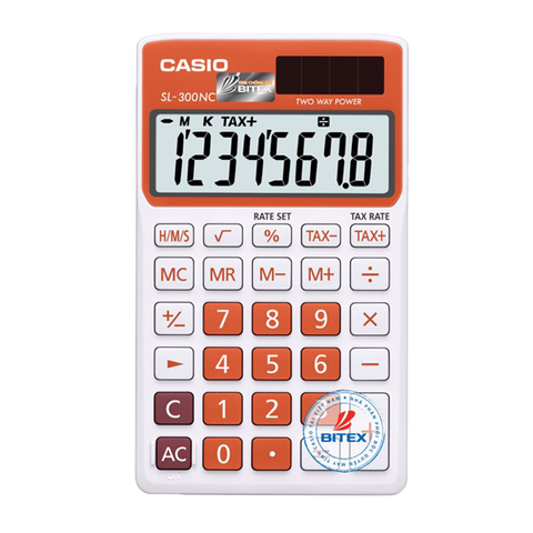 Máy tính Casio SL-300NC (10 màu)