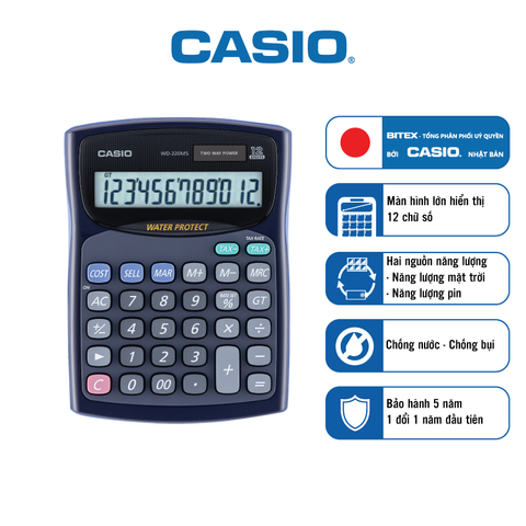 Máy Tính Casio WD-220MS