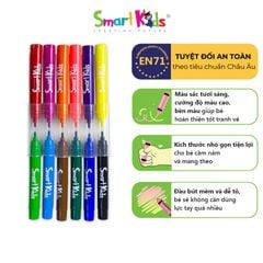 Bút lông màu rửa được WM07 (12 màu/vỉ)