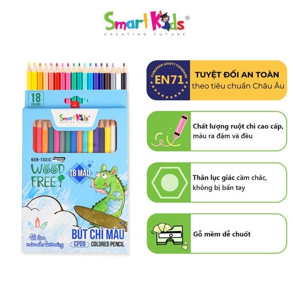 Bút chì màu Wood Free CP05 (24 màu/hộp)