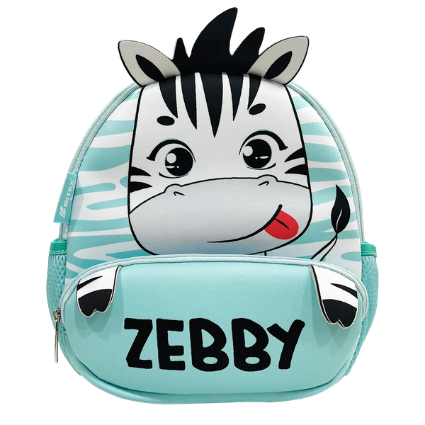 Ba lô mẫu giáo Cute Pets-Zebby B-043 Xanh ngọc