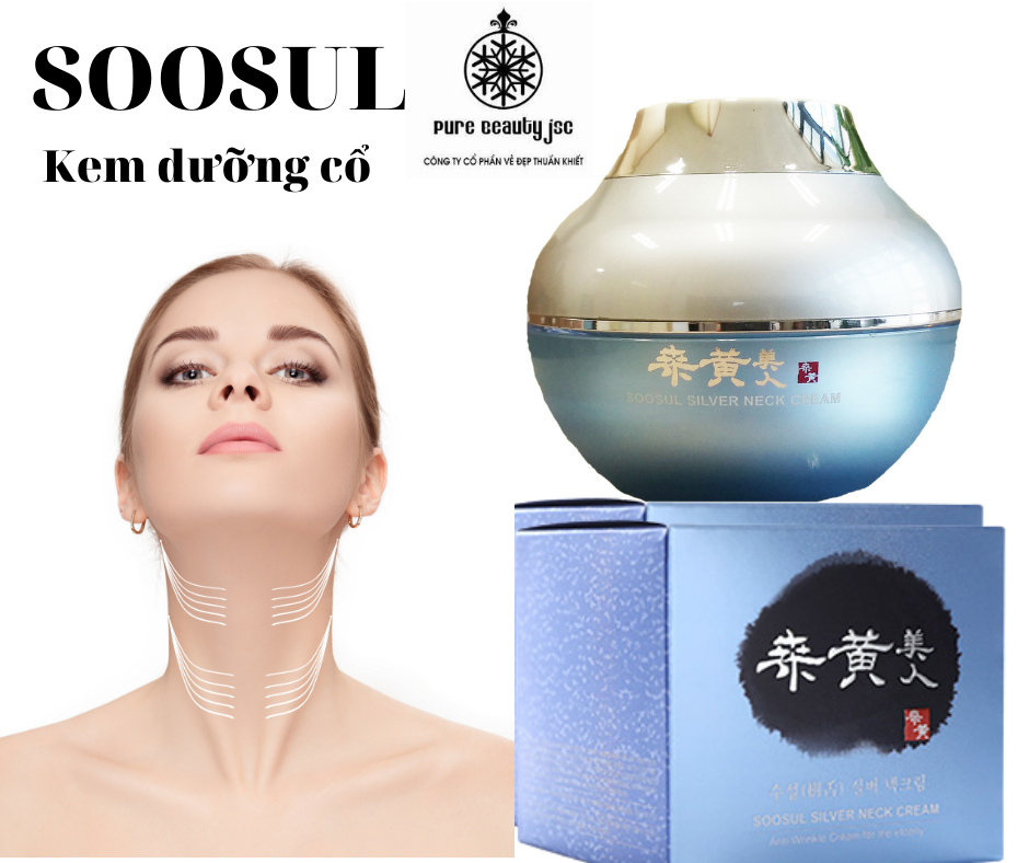  KEM  ẨM VÙNG CỔ SOOSUL - SOOSUL SILVER NECK CREAM (50 ml) 