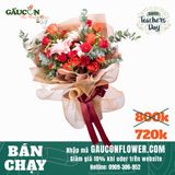 Bó hoa hồng đỏ