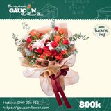 Bó hoa hồng đỏ