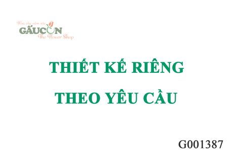Design theo yêu cầu G001387
