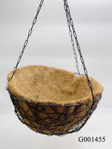 Chậu treo sơ dừa 30cm - G001455