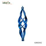 Châu xoắn nhựa dài - xanh dương G002042