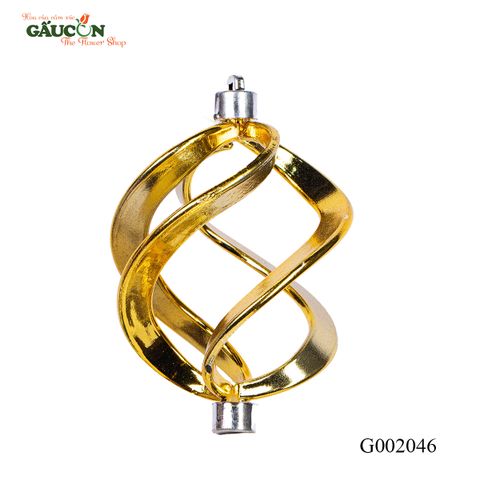 Châu xoắn nhựa  - vàng đồng G002046