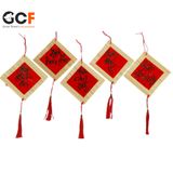 Set 5 liễn Tết (hình thoi)