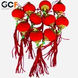 Set 10 lồng đèn vải