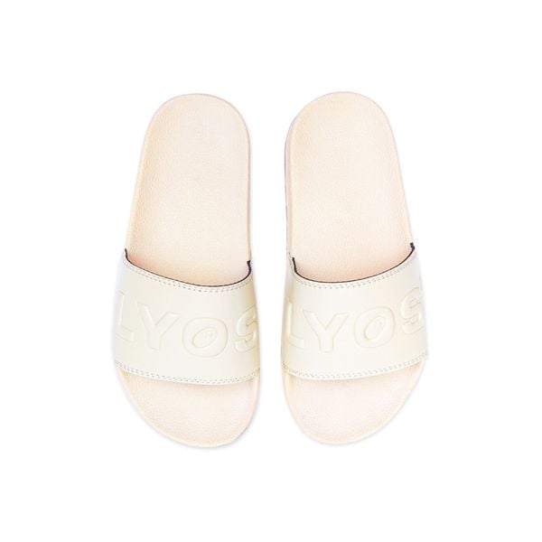  Padded Logo Slide ( Cream ) 