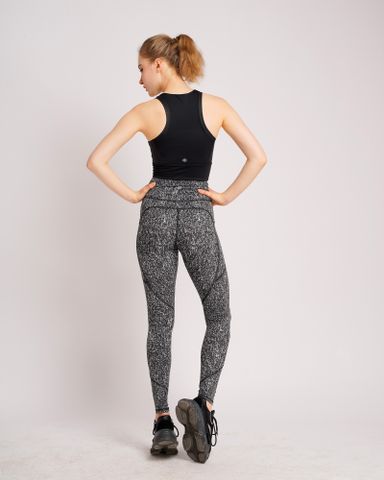  Áo Croptop Tập Yoga Gym Hibi Sports Kiểu Phối Viền CR805 - Kèm Mút Ngực 