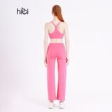  Quần dài ống suông Hibi Sports QD328, Kiểu lưng cao tôn dáng 