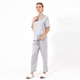  Set Pijama Dài Cổ Lá HB107 