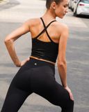  Quần Tập Yoga Gym Hibi Sports QD308 Kiểu Dài Trơn Lưng Cao Tôn Dáng 