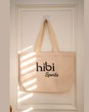  Túi Tote Đựng Đồ Tập Thời Trang Nam Nữ Hibi Sports A004, Chất Liệu Canvas Cao Cấp, Có Khóa Kéo Và Túi Trong 