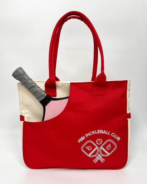  Túi tote đựng vợt Pickleball Hibi Sports A018 chất liệu vải Canvas, có khóa kéo và túi trong 