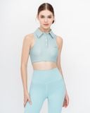  Áo Bra Tập Yoga Gym Hibi Sports BA511 Kiểu Cổ Bẻ Bấm Nút Sát Nách, Kèm Mút Ngực 