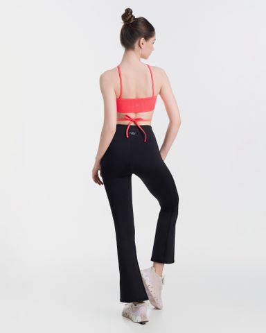  Quần Ống Loe Tập Yoga Gym Hibi Sports QD317 Lưng Cao Tôn Dáng, Chất Vải Lu Fabric 