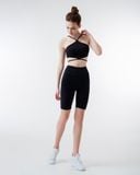  Quần Đùi Tập Yoga Gym Luxury Hibi Sports QS204 Lưng Cao Tôn Dáng, Chất Vải Cao Cấp Hi Fabric 