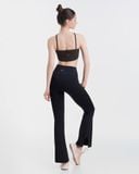  Quần Ống Loe Tập Yoga Gym Hibi Sports QD321 Kiểu Xẻ Tà, Chất Vải Lu Fabric 