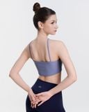  Áo Bra Tập Yoga Gym Hibi Sports BA514, Kiểu Áo Cổ Yếm Hai Dây, Chất Vải Rib Cao Cấp, Kèm Mút Ngực 