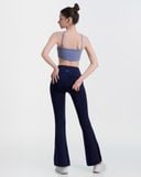  Áo Bra Tập Yoga Gym Hibi Sports BA514, Kiểu Áo Cổ Yếm Hai Dây, Chất Vải Rib Cao Cấp, Kèm Mút Ngực 