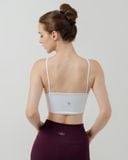  Áo Bra Tập Yoga Gym Hibi Sports BA514, Kiểu Áo Cổ Yếm Hai Dây, Chất Vải Rib Cao Cấp, Kèm Mút Ngực 