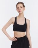  Áo Bra Tập Yoga Gym Hibi Sports BA516 Kiểu 2 Dây Đan Chéo, Kèm Mút Ngực 