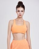  Áo Bra Tập Yoga Gym Hibi Sports BA516 Kiểu 2 Dây Đan Chéo, Kèm Mút Ngực 