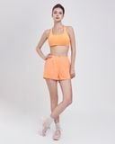  Áo Bra Tập Yoga Gym Hibi Sports BA516 Kiểu 2 Dây Đan Chéo, Kèm Mút Ngực 