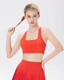  Áo Bra Tập Yoga Gym Hibi Sports BA516 Kiểu 2 Dây Đan Chéo, Kèm Mút Ngực 