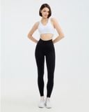  Quần dài tập Yoga Gym Hibi Sports QD325 kiểu trơn phối đường nâng mông, chất vải cao cấp Hi Fabric 