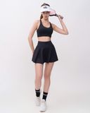  Áo Bra Tập Yoga Gym Hibi Sports BA519 Kiểu 4 Dây Đánh Đôi, Kèm Mút Ngực, Chất Vải Cao Cấp Lu Fabric 