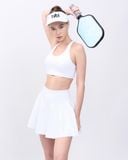  Váy Tập Pickleball Hibi Sports SK006, Kiểu Dáng Xòe, Chất Vải Lu Fabric Cao Cấp 