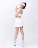  Áo Bra Tập Yoga Gym Hibi Sports BA519 Kiểu 4 Dây Đánh Đôi, Kèm Mút Ngực, Chất Vải Cao Cấp Lu Fabric 