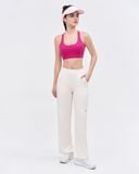  Áo bra tập Yoga Gym Hibi Sports BA520, kiểu 2 dây lưng tam giác, kèm mút ngực, chất vải Rib Fabric 