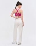  Áo bra tập Yoga Gym Hibi Sports BA520, kiểu 2 dây lưng tam giác, kèm mút ngực, chất vải Rib Fabric 