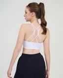  Áo bra tập Yoga Gym Hibi Sports BA521 kiểu 4 dây đánh đôi, kèm mút ngực 