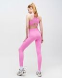  Quần dài tập Yoga Gym Hibi Sports QD326 kiểu trơn phối đường nâng mông, lưng cao tôn dáng 