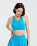  Áo bra tập Yoga Gym Hibi Sports BA523 kiểu ba lỗ viền trắng, kèm mút ngực 