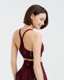  Áo bra tập Yoga Gym Hibi Sports BA523 kiểu ba lỗ viền trắng, kèm mút ngực 