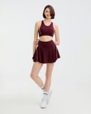  Áo bra tập Yoga Gym Hibi Sports BA523 kiểu ba lỗ viền trắng, kèm mút ngực 