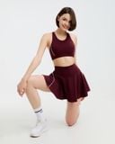  Áo bra tập Yoga Gym Hibi Sports BA523 kiểu ba lỗ viền trắng, kèm mút ngực 