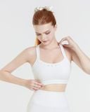  Áo bra tập Yoga Gym Hibi Sports BA525 Kiểu phối cắt sò viền cổ, kèm mút ngực, chất vải cao cấp EX-Lu Fabric 