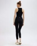  Áo Croptop Tập Yoga Gym Hibi Sports Kiểu Phối Viền CR805 - Kèm Mút Ngực 