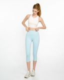  Áo Croptop Tập Yoga Gym Hibi Sports Kiểu Phối Viền CR805 - Kèm Mút Ngực 